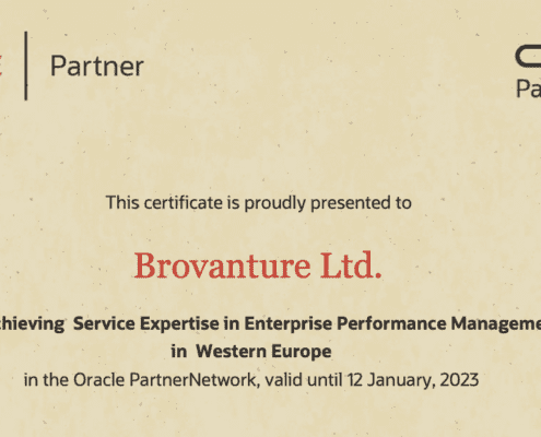 brovanture oracle certification